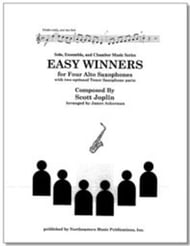 EASY WINNERS ALTO SAX QUARTET cover